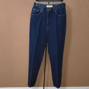 Jones Sport Dark Blue High-Waisted Jeans Size 8